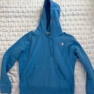 Champion Light Blue Hoodie
